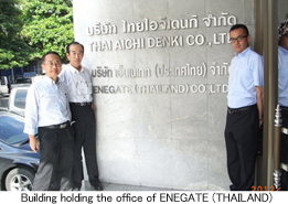 Building holding the office of ENEGATE (THAILAND)