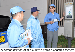 Demonstration of uElectric Vehicle Charging Systemv
